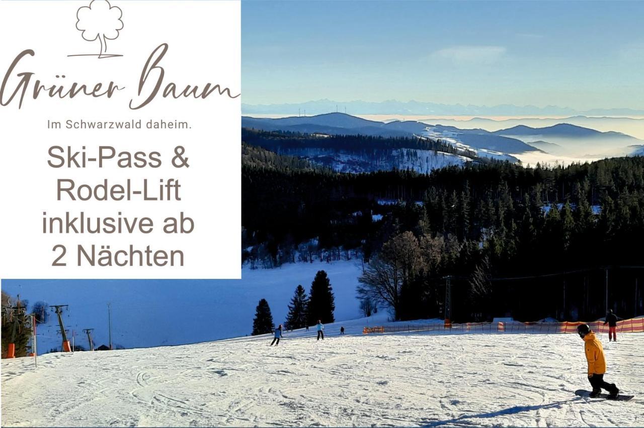 Gruener Baum Naturparkhotel & Schwarzwald-Restaurant Todtnau Eksteriør bilde